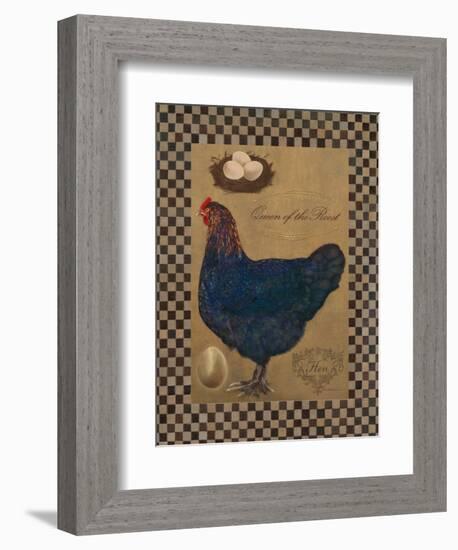 Country Living Hen-Luanne D'Amico-Framed Art Print