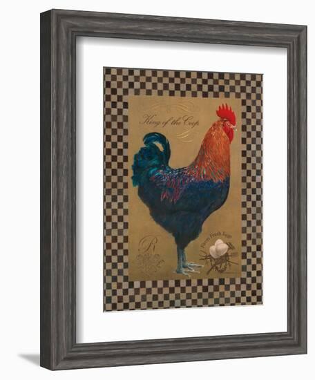 Country Living Rooster-Luanne D'Amico-Framed Art Print