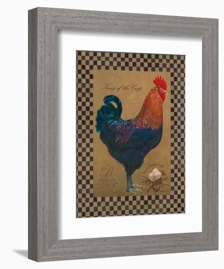 Country Living Rooster-Luanne D'Amico-Framed Art Print