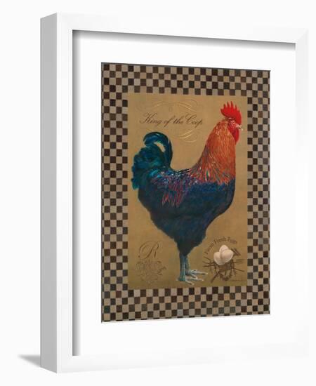 Country Living Rooster-Luanne D'Amico-Framed Art Print