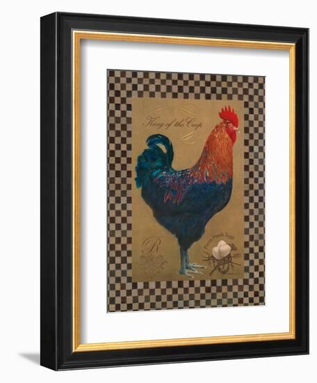 Country Living Rooster-Luanne D'Amico-Framed Art Print