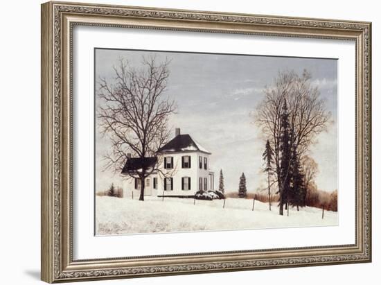 Country Manor House-David Knowlton-Framed Giclee Print