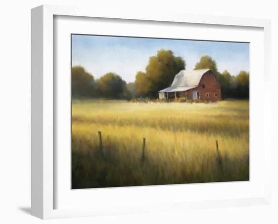 Country Meadow II-David Marty-Framed Premium Giclee Print