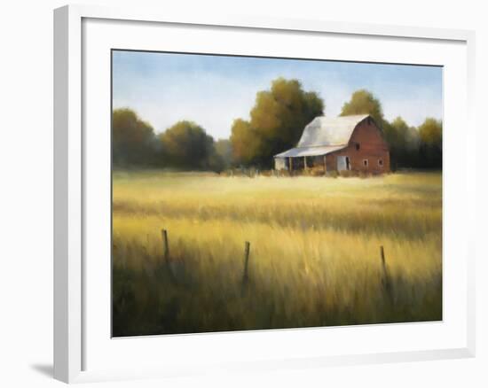 Country Meadow II-David Marty-Framed Premium Giclee Print