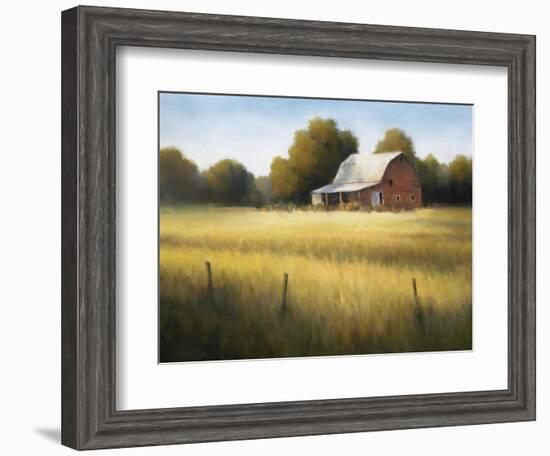 Country Meadow II-David Marty-Framed Giclee Print