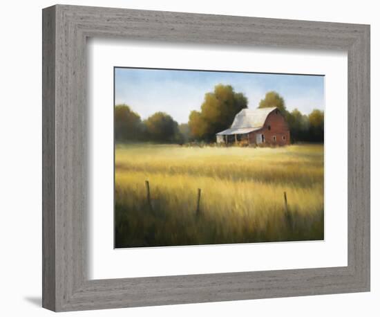 Country Meadow II-David Marty-Framed Giclee Print