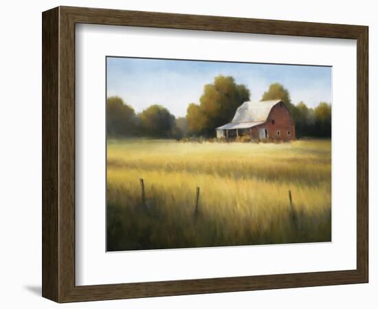 Country Meadow II-David Marty-Framed Giclee Print