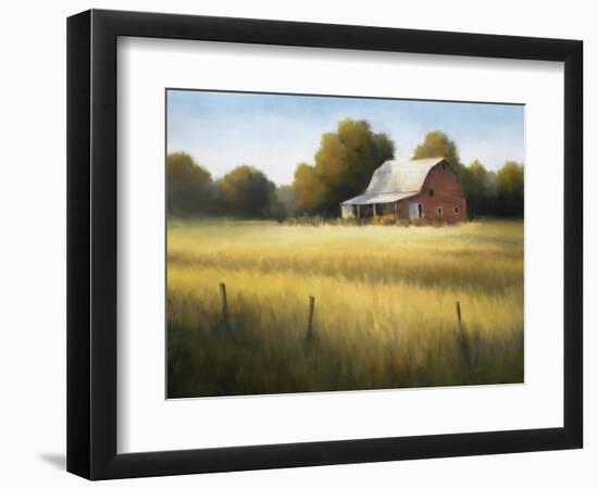 Country Meadow II-David Marty-Framed Giclee Print