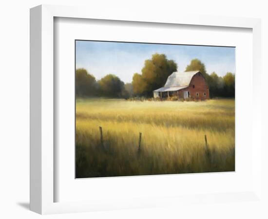 Country Meadow II-David Marty-Framed Giclee Print