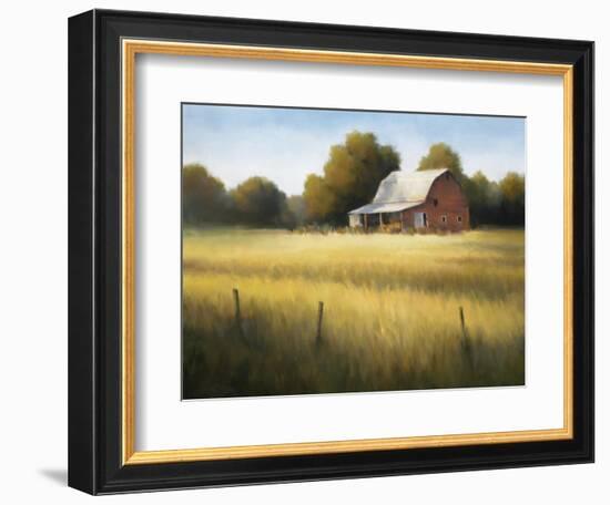 Country Meadow II-David Marty-Framed Giclee Print