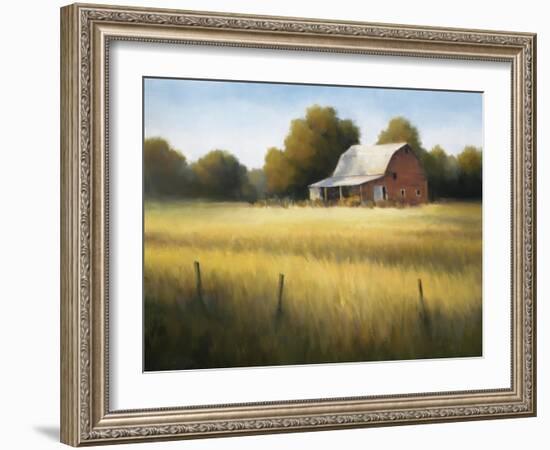 Country Meadow II-David Marty-Framed Giclee Print