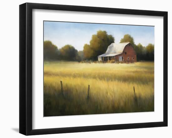 Country Meadow II-David Marty-Framed Giclee Print