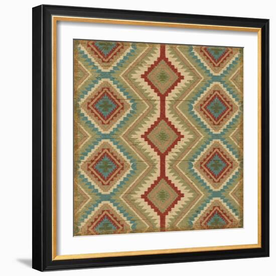 Country Mood Tile V v-James Wiens-Framed Art Print