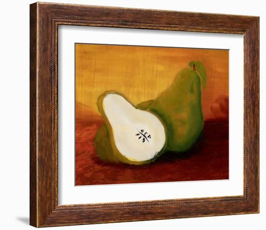 Country Pears-Petra Kirsch-Framed Art Print