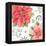 Country Poinsettias III-Daphne Brissonnet-Framed Stretched Canvas