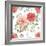 Country Poinsettias Step 01A-Daphne Brissonnet-Framed Art Print