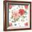 Country Poinsettias Step 01A-Daphne Brissonnet-Framed Art Print