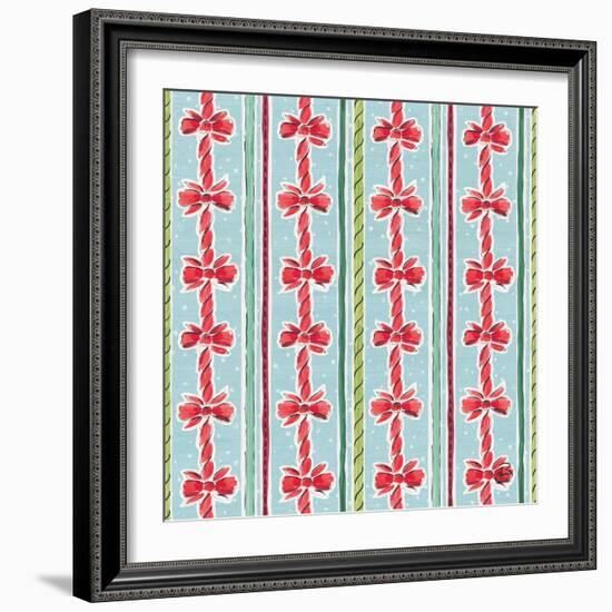 Country Poinsettias Step 08B-Daphne Brissonnet-Framed Art Print