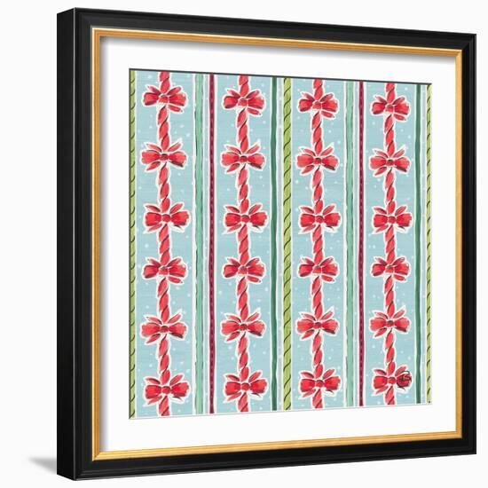 Country Poinsettias Step 08B-Daphne Brissonnet-Framed Art Print