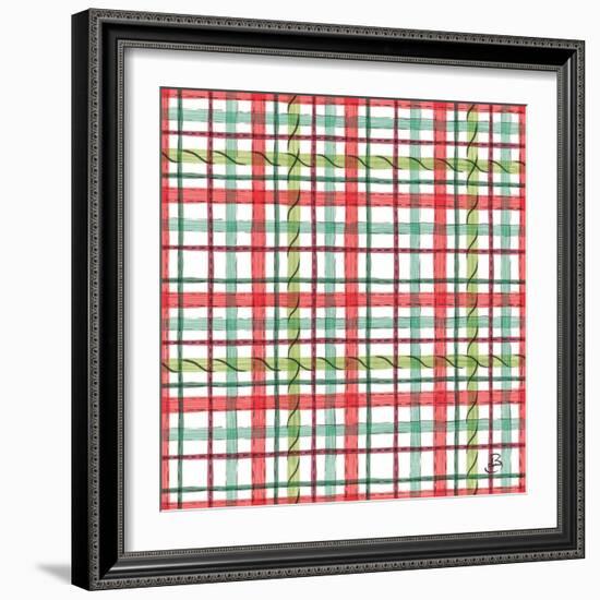 Country Poinsettias Step 10A-Daphne Brissonnet-Framed Art Print