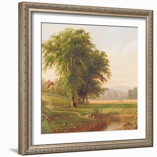 Country Pond 1-Stellar Design Studio-Framed Art Print