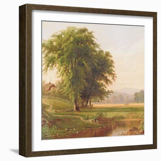 Country Pond 1-Stellar Design Studio-Framed Art Print