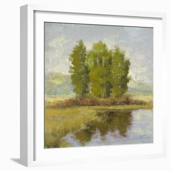 Country Reflections-Jill Schultz McGannon-Framed Art Print