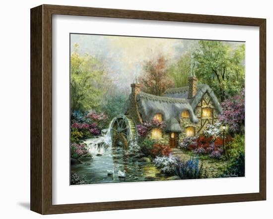 Country Retreat-Nicky Boehme-Framed Premium Giclee Print