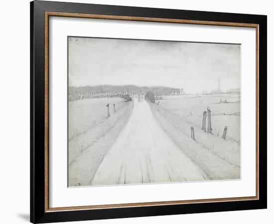 Country Road, 1925-Laurence Stephen Lowry-Framed Premium Giclee Print