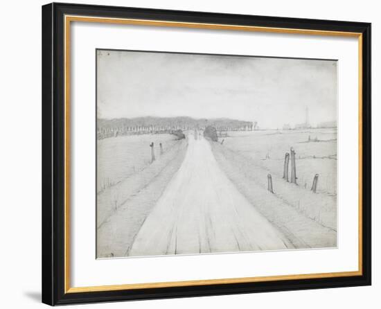Country Road, 1925-Laurence Stephen Lowry-Framed Premium Giclee Print