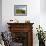 Country road between agricultural fields in England-Peter Adams-Framed Photographic Print displayed on a wall