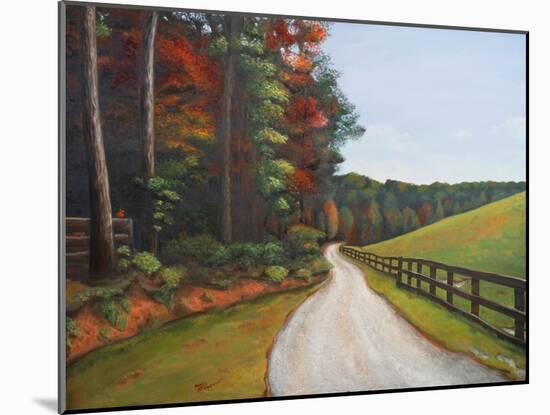 Country Road I-Tiffany Hakimipour-Mounted Art Print
