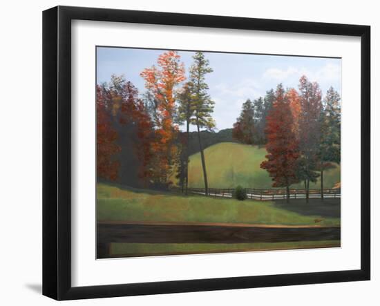 Country Road II-Tiffany Hakimipour-Framed Art Print