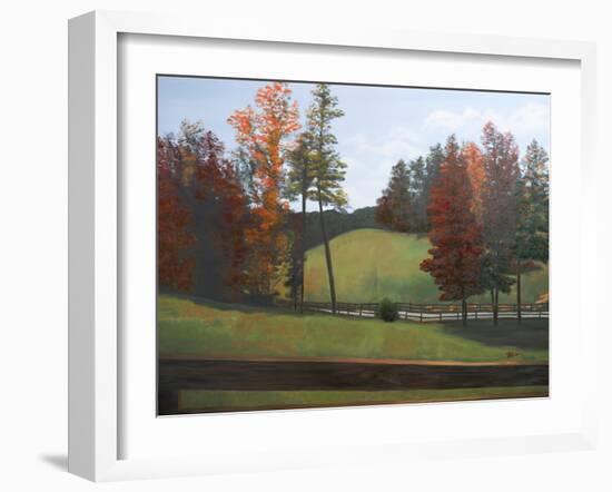 Country Road II-Tiffany Hakimipour-Framed Art Print