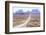 Country road, Monument Valley, Arizona, North America-Marco Simoni-Framed Photographic Print