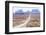 Country road, Monument Valley, Arizona, North America-Marco Simoni-Framed Photographic Print