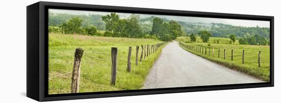 Country Road Panorama I-James McLoughlin-Framed Premier Image Canvas