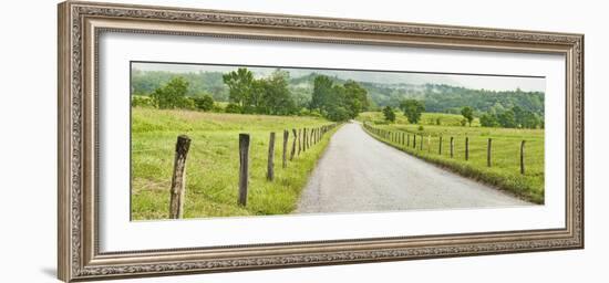 Country Road Panorama I-James McLoughlin-Framed Photographic Print