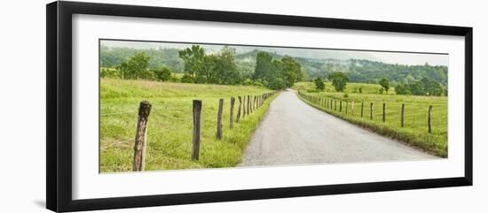 Country Road Panorama I-James McLoughlin-Framed Photographic Print