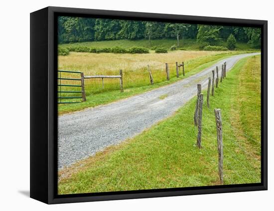 Country Road Photo III-James McLoughlin-Framed Premier Image Canvas