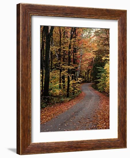 Country Road, Vermont, USA-Charles Sleicher-Framed Photographic Print