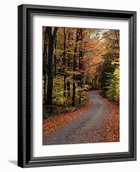 Country Road, Vermont, USA-Charles Sleicher-Framed Photographic Print