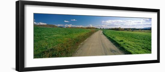 Country Road Vt-null-Framed Photographic Print