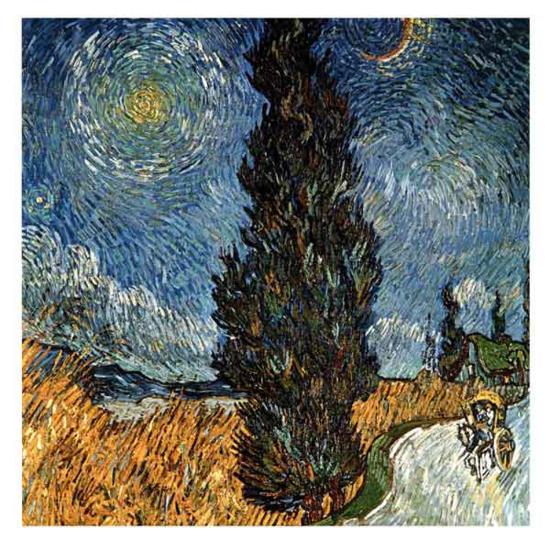 Country Road With Cypress And Stars Art Print Vincent Van Gogh Art Com Country Road With Cypress And Stars Art Print Vincent Van Gogh Art Com