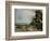 Country Road with Trees and Figures-John Constable-Framed Giclee Print