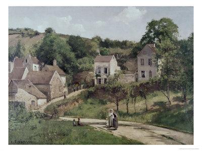 'Country Road' Giclee Print - Camille Pissarro | Art.com