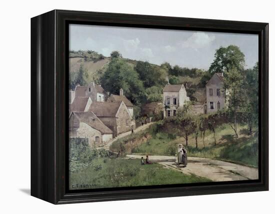 Country Road-Camille Pissarro-Framed Premier Image Canvas