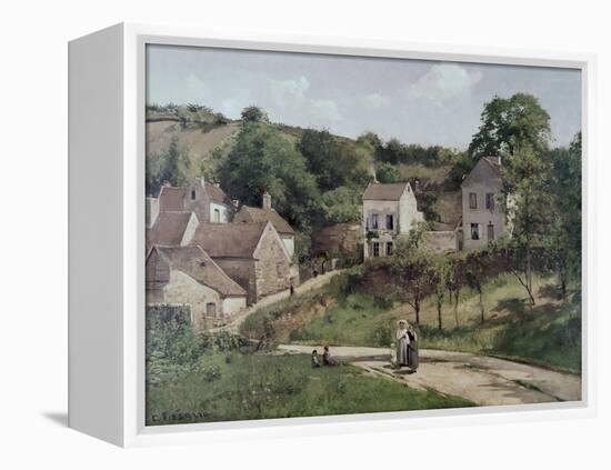 Country Road-Camille Pissarro-Framed Premier Image Canvas