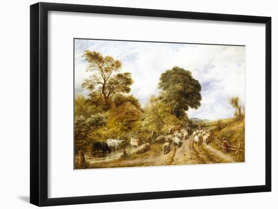 Country Road-John Linnell-Framed Giclee Print