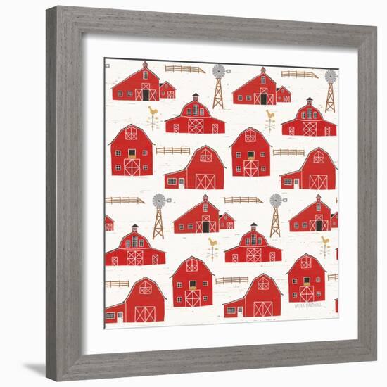 Country Roads Step 03A-Laura Marshall-Framed Art Print